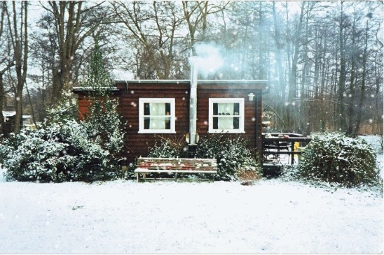 Trinity Island house &amp; snow